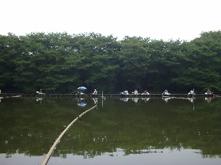 水車が左前方にあります