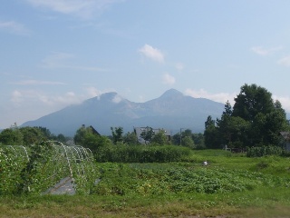 綺麗に晴れました