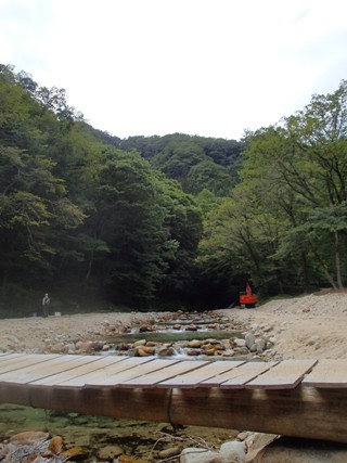 釣り場の風景