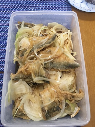 昨日作って翌日に