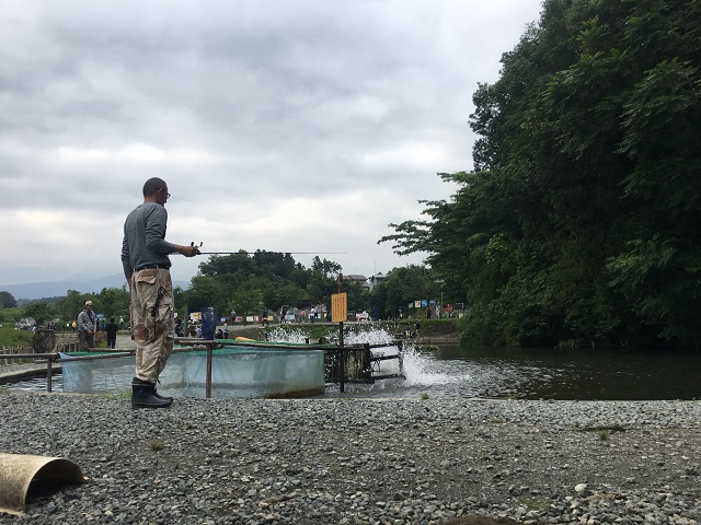 バッキの水車が見えます