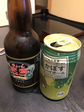 ビールとハイボール